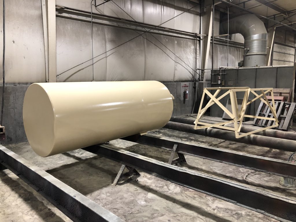 Cylindrical form cream color